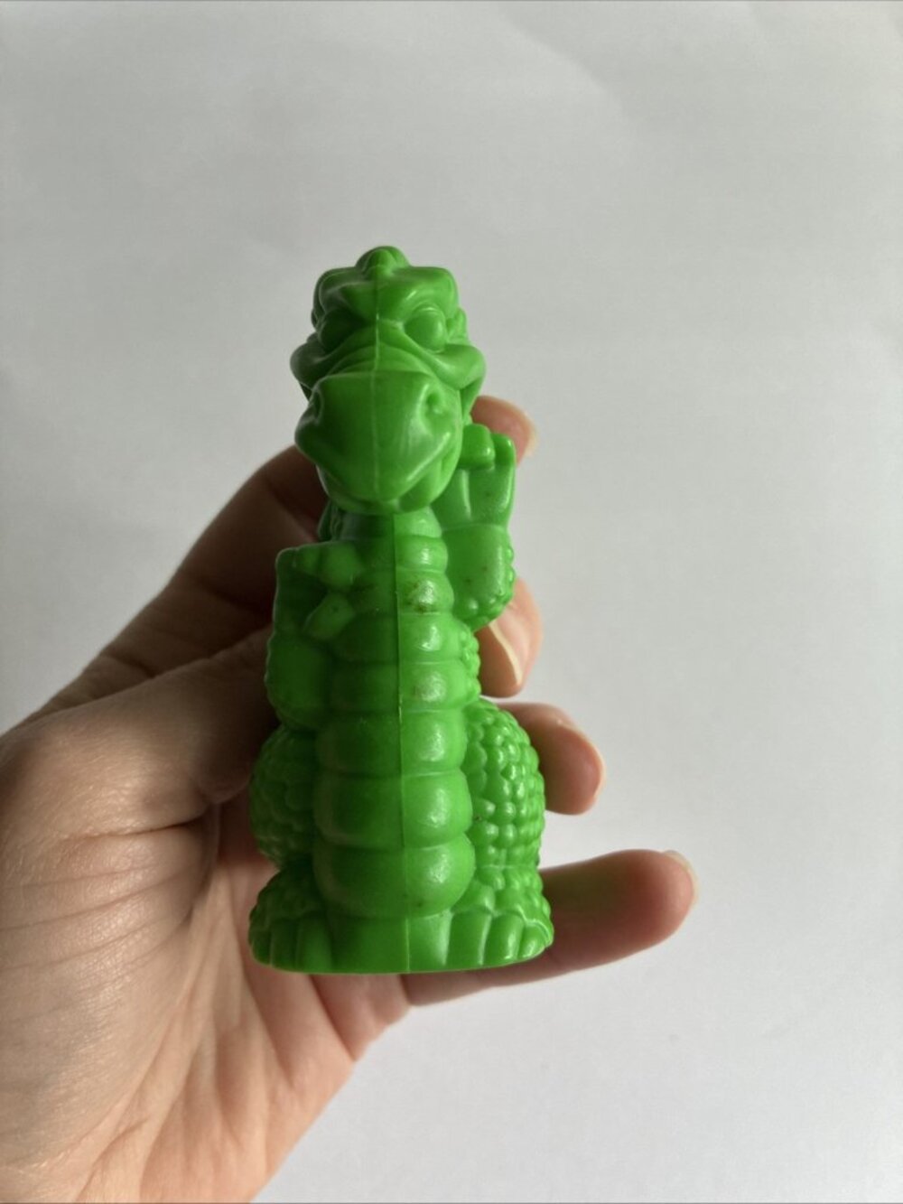 Vintage 1995 Fisher Price Green Dragon Figure Great Adventures Castle Toy - Picture 4 of 6